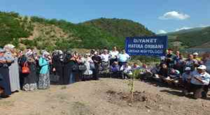 Önce Fidan Dikildi Sonra Yağmur Duası Yapıldı