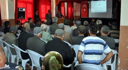 Han`da Arazi Toplulaştırma Toplantısı