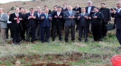 Kahramanmaraş`ta 10 Bin Fidan Toprakla Buluştu
