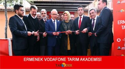 VODAFONE, TABİDER ile birlikte Ermenek`li Çiftçilere TARIM AKADEMİSİ Kurdu