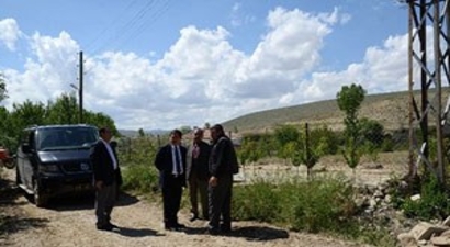 Darende`de Bahçe ve Tarım Arazileri Sular Altında Kaldı