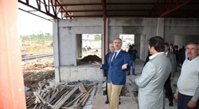 Büyükşehir`den Keles`e Ürün Toplama Merkezi