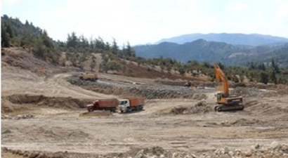 Yoncakaya Sulama Göleti`nin Temeli Atılıyor