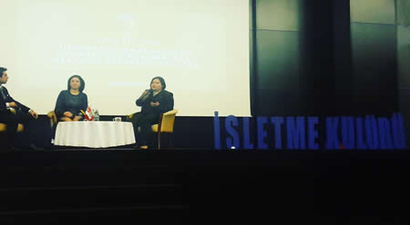 Tabit Kurucusu Tülin Akın İstanbul Üniversitesi`nin Düzenlendiği Liderlik Zirvesi`nde