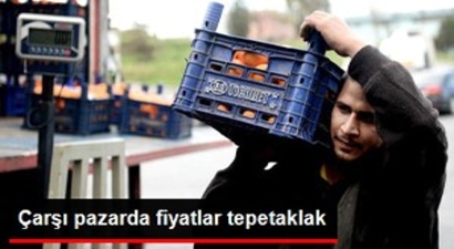 Rusya ile Kriz Çıktı, Çarşı Pazarda Fiyatlar Tepetaklak Oldu