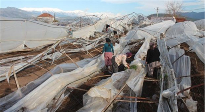 Antalya`da Hortumun Faturası 20 milyon TL