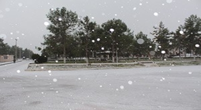 Samsat`ta Kar Yağdı Çiftçinin Yüzü Güldü