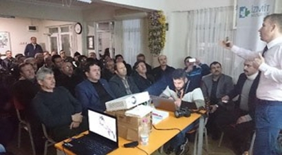 Tavşantepe`de Ceviz Yetiştiriciliği Anlatıldı