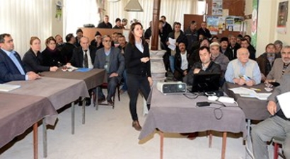 Aksaray`da Çiftçilere Eğitim Sürüyor