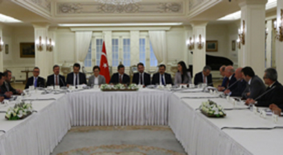 Çankaya Köşkü`nde Cerattepe Toplantısı