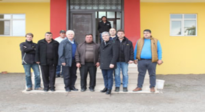 Almanlar Gemerek`te Tarım Arazilerini ve İş Makinelerini İnceledi