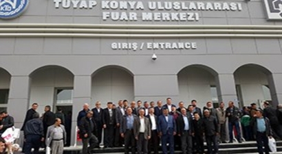 Kayseri  Şeker Çiftçileri Konya Tarımsal Mekanizasyon Ve Tarla Teknolojileri Fuarında