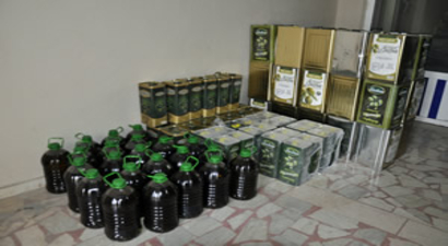 Siverek`te 1 Ton Sahte Zeytinyağı Ele Geçirildi