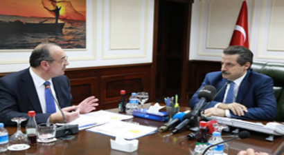 Bakan Çelik, Bitkisel Yağ Sanayicileri Derneği Yönetim Kurulu Üyelerini Kabul Etti