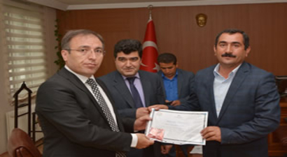 Çatak`ta Başarılı Çiftçiler Ödüllendirildi