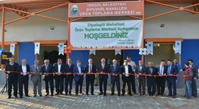 Dipsizgöl Ürün Toplama Merkezi`ne Coşkulu Açılış