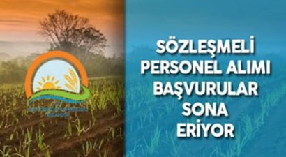 Gıda, Tarım ve Hayvancılık Bakanlığı Sözleşmeli Ziraat Mühendisi Alımı Başvurular Sona Eriyor