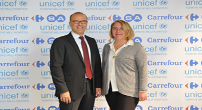 CarrefourSA`dan UNICEF`in `Tarladan Okula` Projesine Destek