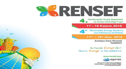TKDK `RENSEF 2016` Fuarına Katılıyor