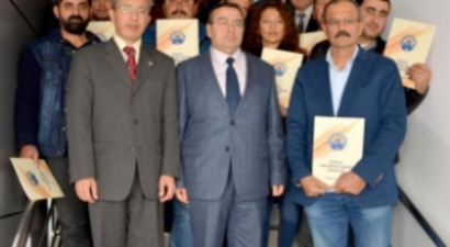 Sürü Yönetimi Elemanlarına belgeleri Verildi