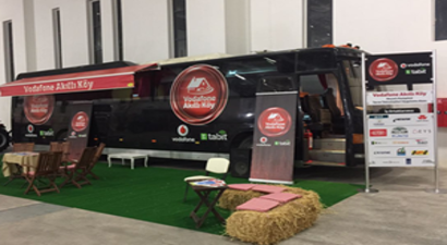 Vodafone Akıllı Köy Otobüsü Agroexpo` da