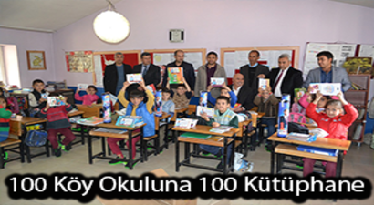 100 Köy Okuluna 100 Kütüphane Projesi Yüzleri Güldürüyor