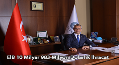 EİB Ocak Ayında İhracatı Yüzde 10 Arttırdı
