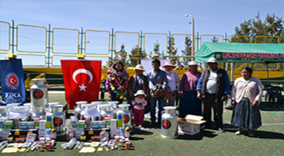 TİKA`dan Peru`ya Destek