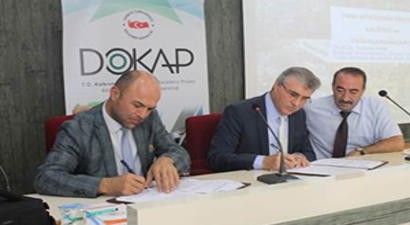 Tarımda Dokap`la 1 Milyon Liralık Protokol