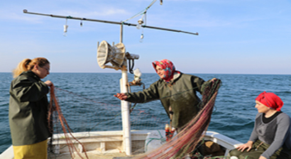 Rize`nin Kadın Balıkçıları