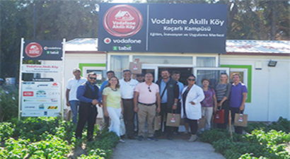 Vodafone Akıllı Köy`e Kazakistan`dan Ziyaret!
