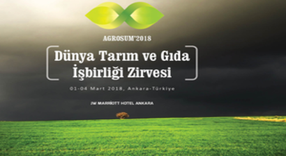 Dünya Tarım ve Gıda İş Birliği Zirvesi Ankara`da Yapılacak