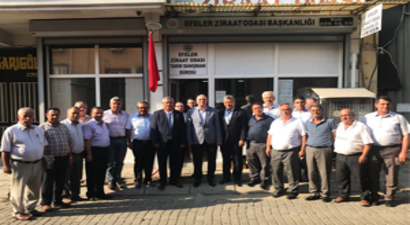 Bayraktar Aydın`da Tarımın Sorunlarını Dinledi