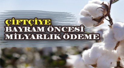 Çiftçiye 2.4 Milyar Lira