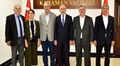 TBMM Tıbbi Aromatik Bitkiler Komisyon üyeleri, Karaman`da