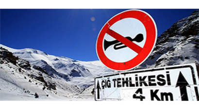Türkiye`nin Potansiyel Çığ Başlama Bölgeleri Belirlendi