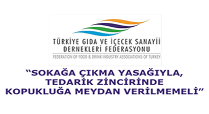 TGDF: Sokağa Çıkma Yasağıyla, Tedarik Zincirinde Kopukluğa Meydan Verilmemeli
