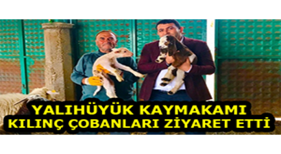 Yalıhüyük Kaymakamı Kılınç Çobanları Ziyaret Etti