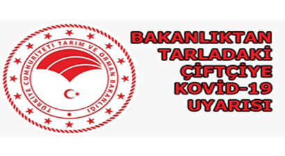 Bakanlıktan Tarladaki Çiftçiye Kovid-19 Uyarısı