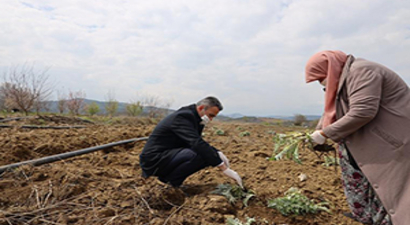 Yoldaş`tan Çiftçilere Ziyaret