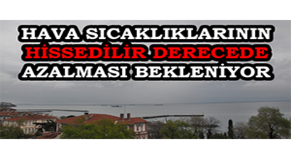 Hava Sıcaklıklarının Hissedilir Derecede Azalması Bekleniyor