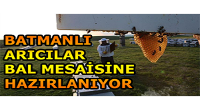Batmanlı Arıcılar Bal Mesaisine Hazırlanıyor