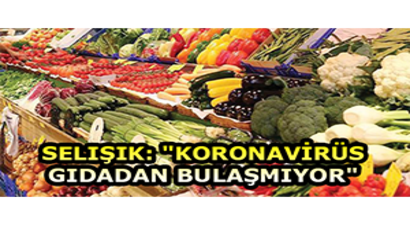 FAO Türkiye Temsilci Yardımcısı Selışık: `Koronavirüs Gıdadan Bulaşmıyor`