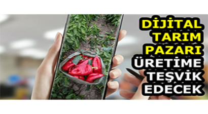 Dijital Tarım Pazarı Üretime Teşvik Edecek