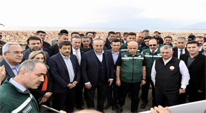 Bakanlar Çavuşoğlu ile Kirişci, Antalya`da Sel Bölgesindeki Çalışmaları İnceledi