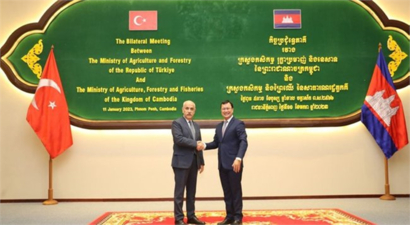 BAKAN KİRİŞCİ, TÜRKİYE-KAMBOÇYA 3. DÖNEM KARMA EKONOMİK KOMİSYON TOPLANTISI`NA KATILDI