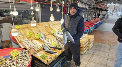 Bandırma`da Fırtına ve Yağış, Balık Fiyatlarını Yükseltti!