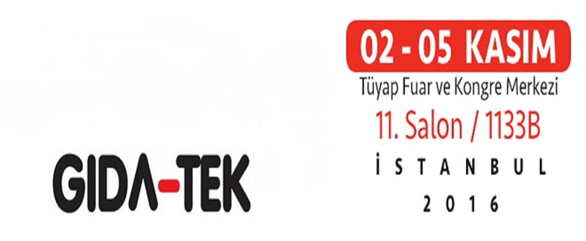 İSTANBUL GIDA-TEK 2016