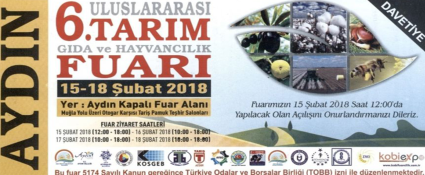 Aydın Uluslararası Tarım Gıda ve Hayvancılık Fuarı