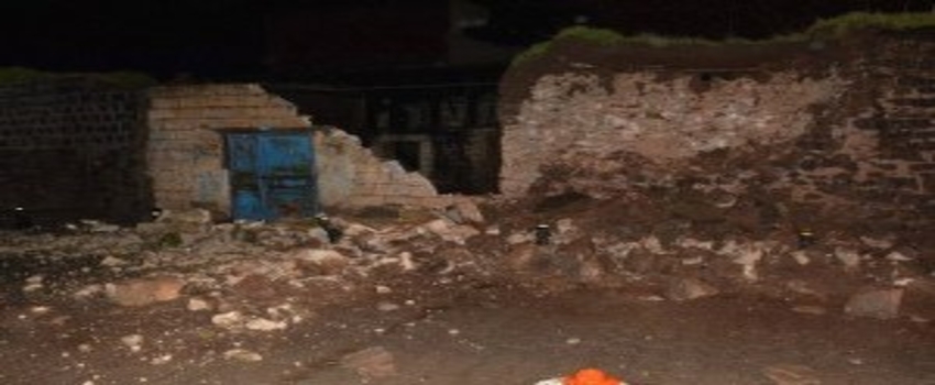 Siverek`te Tarım Arazileri ve İnşaat Temelleri Su Altında Kaldı